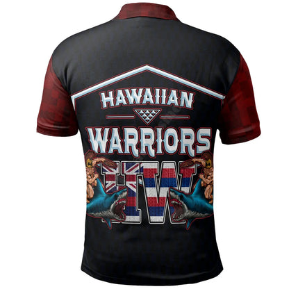 Polynesian Hawaii Polo Shirt Kanaka Maoli With Plumeria Style 3D Printed Polo Shirt Men Women Short Sleeve Summer T-shirt 01
