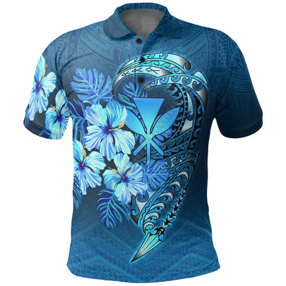 Polynesian Hawaii Polo Shirt Kanaka Maoli With Plumeria Style 3D Printed Polo Shirt Men Women Short Sleeve Summer T-shirt 01