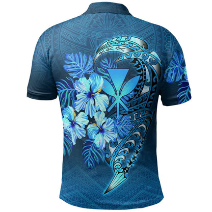 Polynesian Hawaii Polo Shirt Kanaka Maoli With Plumeria Style 3D Printed Polo Shirt Men Women Short Sleeve Summer T-shirt 01