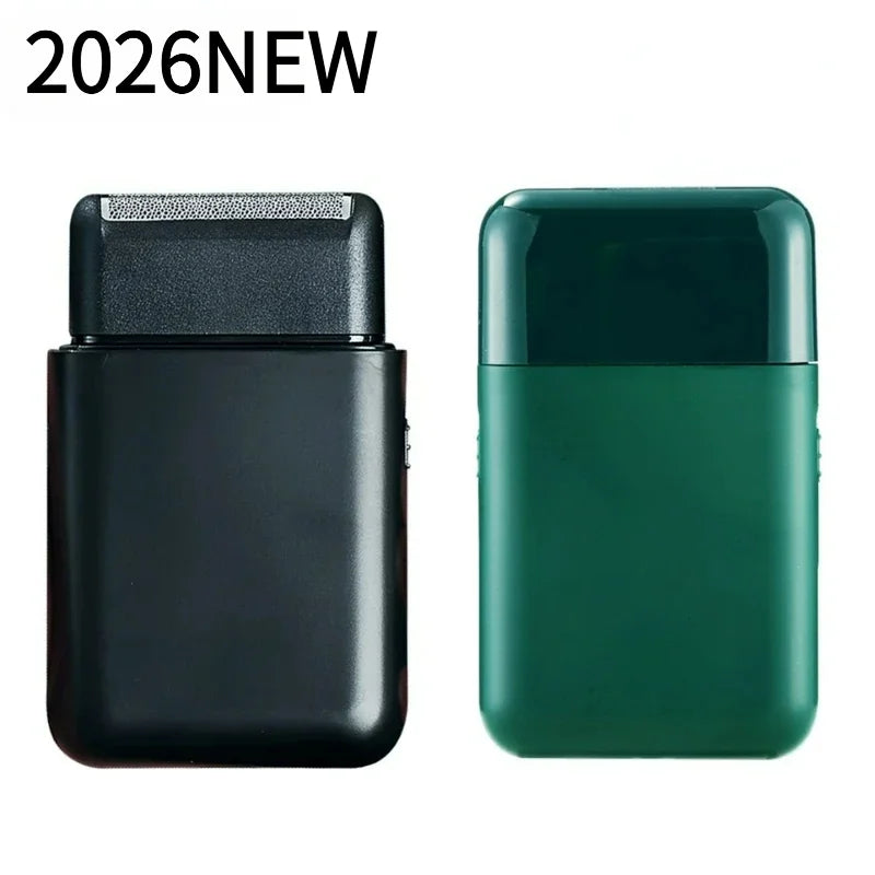 New Electric Shaver Professional Beard Trimmer Razor Portable Mini Shaver Reciprocating Shaving Blade USB Charge for Men