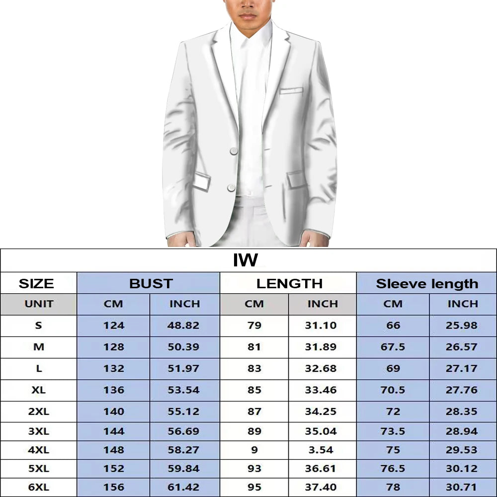 Polynesian Men's Casual Suit Two-Piece Lapel Suit Custom Any Pattern Hosting Wedding Formal Ball Suit Retro Design