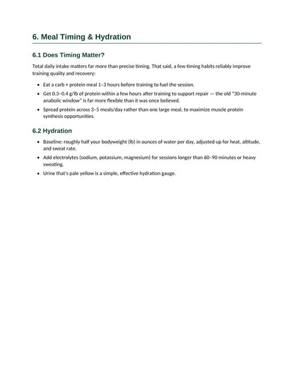 Health and fitness ebook