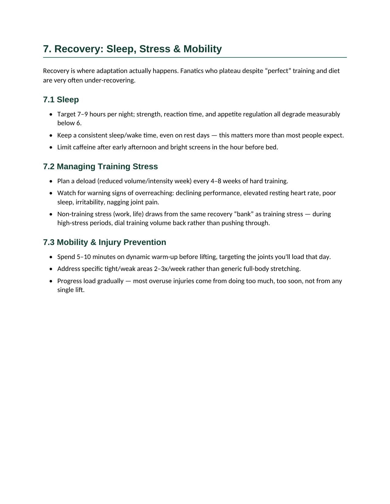 Health and fitness ebook