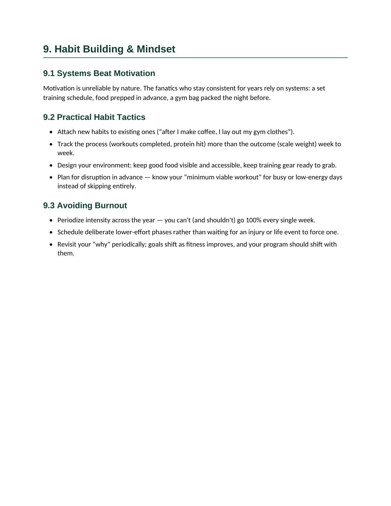 Health and fitness ebook